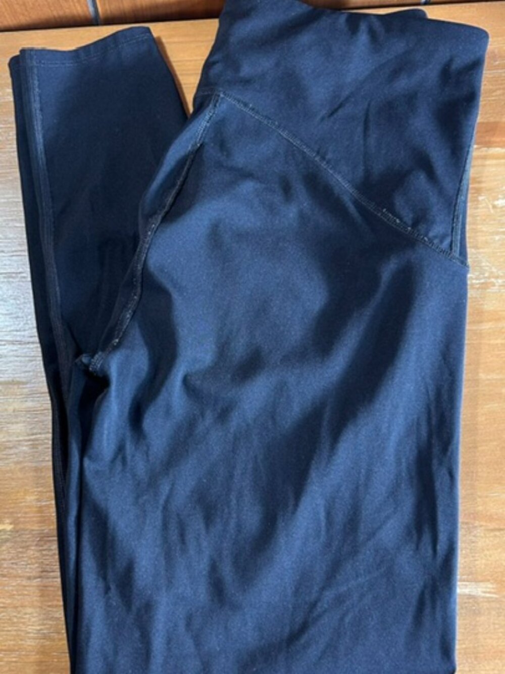 Spanx by Sara Blakely Leggings Womens Sz Large Black Activewear High Waist - Picture 8 of 8
